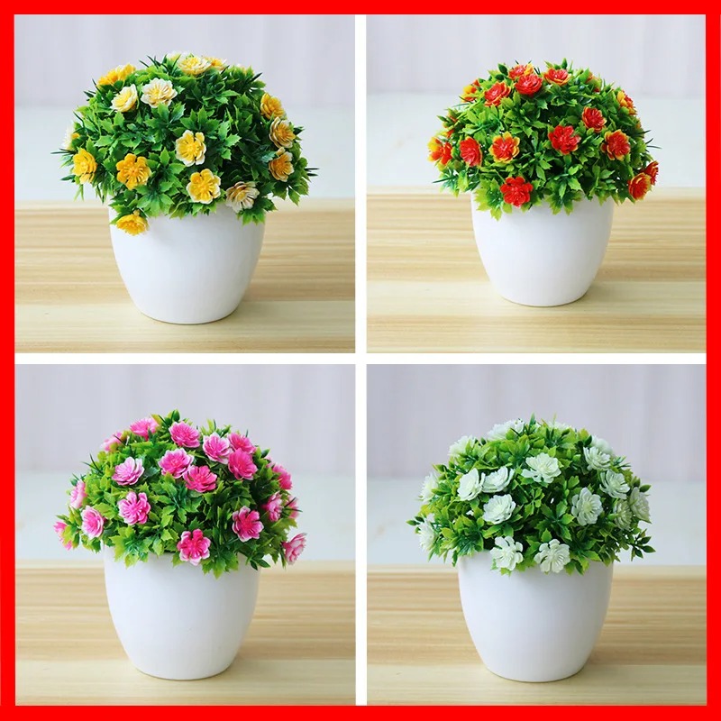 1 قطعة نباتات اصطناعية بونساي  - مراجعة Bonsai Gardenia وسعره